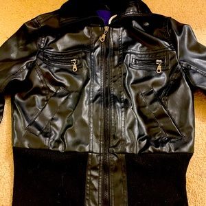 Womens Faux Leather jacket